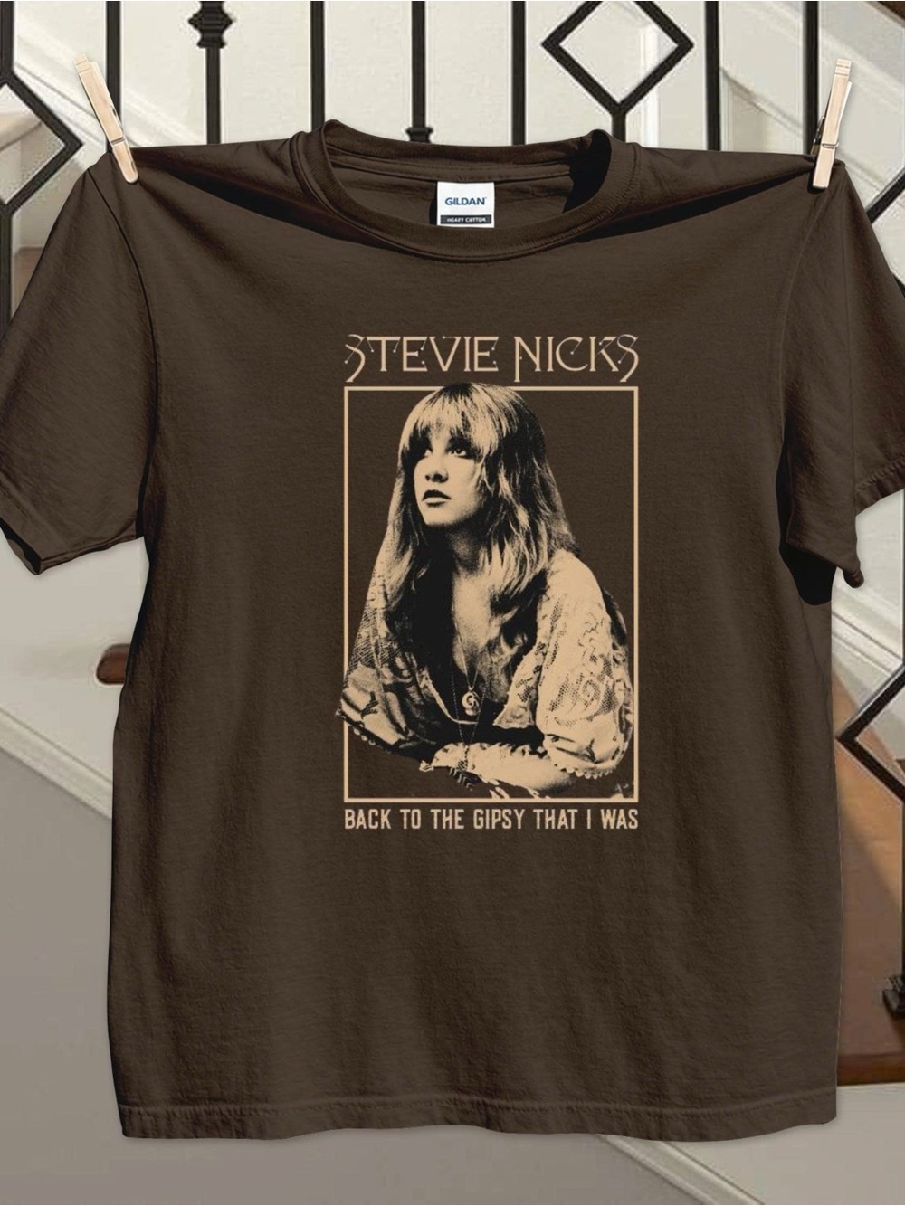 Stevie Nicks Graphic Tee - Back To The Gipsy That I Was
